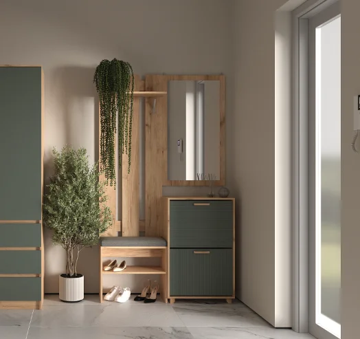 Прихожая Ньерд дуб вотан/можжевельник