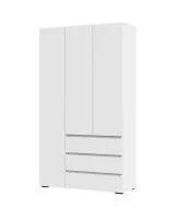 Шкаф 3-х створчатый Хелен ШК-06 белый