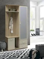 Прихожая Кармен-1 дуб сонома/белый