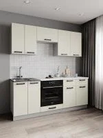 Кухонный гарнитур Ройс 2м ваниль софт