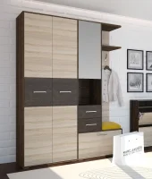 Прихожая Танго-2 дуб кантербери/дуб сонома