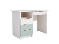 Стол письменный Лавис СТД 1070.1 белый/зеленый софт