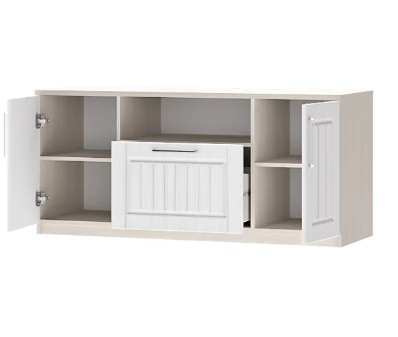 Тумба высокая Аллегро-9 Прованс бодега белая/сандал белый