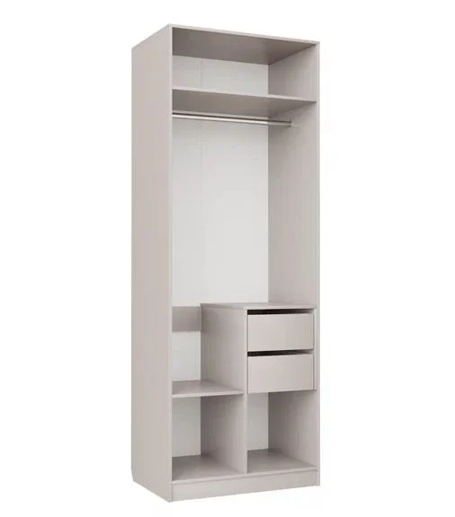 Шкаф 2-х дверный Чарльз №22 белое дерево