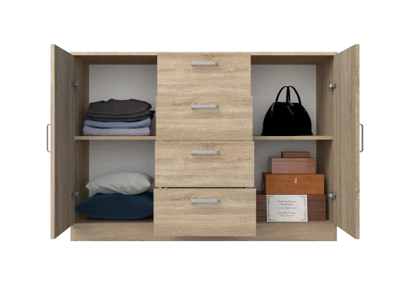 Комод Лотос 2.08 дуб сонома