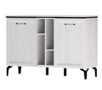 Комод Шарм К-2 ясень анкор светлый/рамка