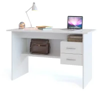 Компьютерный стол СПМ-07 белый