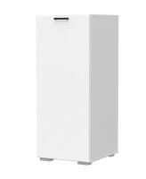 Пенал Фиджи малый №2 белый/белый глянец