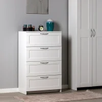 Комод Сириус 4 ящика белый