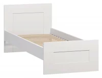 Кровать одинарная Сириус 90х200 белый