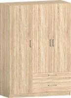 Шкаф 3-х дверный с ящиками Лотос 8.032 дуб сонома