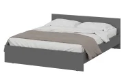 Кровать Денвер 1.6 графит серый