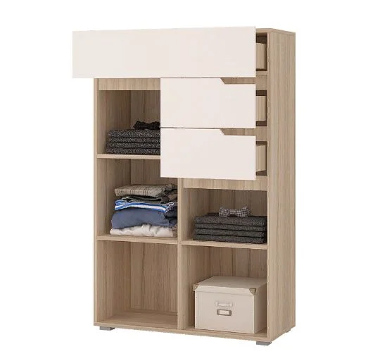 Комод Анталия дуб сонома/белый софт