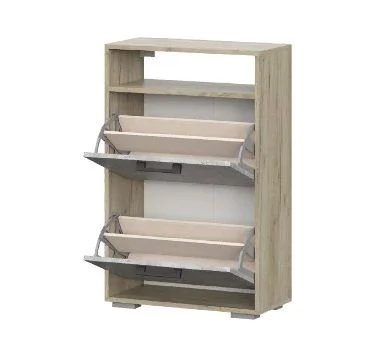 Тумба для обуви Бостон ОБ-600 дуб крафт серый/бетонный камень Тумба для обуви Бостон ОБ-600 дуб крафт серый/бетонный камень