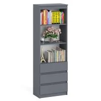 Стеллаж с ящиками МСТ 600.3 графит Стеллаж с ящиками МСТ 600.3 графит