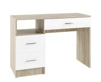 Стол макияжный Софи СМС 1100.2 дуб сонома/белый глянец