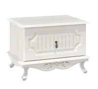 Тумба прикроватная Кантри 06.70 вудлайн кремовый/сандал белый