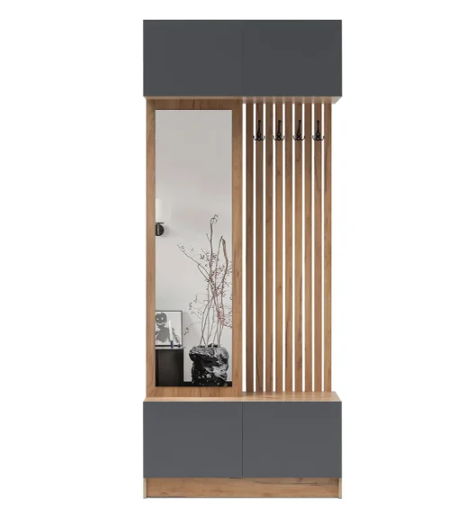 Прихожая Роджина дуб крафт/графит