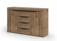 Комод Паола КМ 702 дуб крафт золото