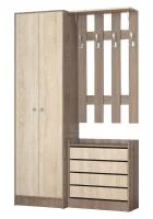 Модульная прихожая Ямайка ясень шимо/дуб сонома