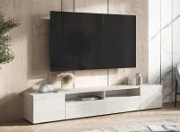 Тумба под ТВ Сити дуб крафт белый Тумба под ТВ Сити дуб крафт белый