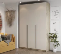 Шкаф комбинированный Бохо ШК-004 дуб крафт серый/кашемир