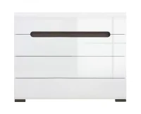 Комод Ацтека KOM4S/8/11 белый глянец