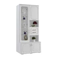 Шкаф комби №10 Нежность бодега/рельеф пастель