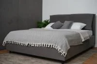 Кровать Венеция 1,6 с подъемным механизмом, графит софт