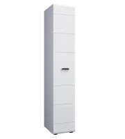 Пенал Нэнси NEW белый/белый глянец