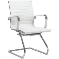 Кресло для посетителей LMR-102N белый