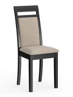 Стул Гольф-12 венге, ткань велюр капучино 25