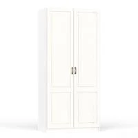 Шкаф для одежды Ливерпуль 13.134 ясень ваниль/белый