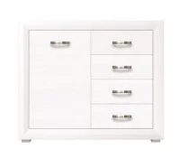 Тумба Мальта KOM1D4S лиственница сибирская/орех лион