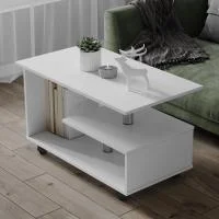 Стол журнальный Консул-5 белый