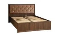 Кровать двуспальная Габриэлла (160) с подъемным механизмом, дуб кальяри