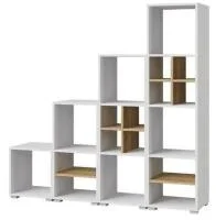 Модульный стеллаж Лайт Бокс дуб крафт золотой/белый