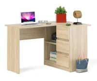 Угловой компьютерный стол МС-16 дуб сонома (правый)
