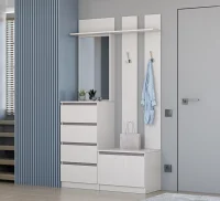 Вешалка 2 Кэт-1 ясень анкор светлый/графит