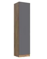 Пенал Роджина дуб крафт/графит