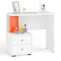Стол косметический Камелия белый