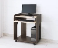 Стол компьютерный Грета-10 венге/дуб молочный