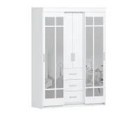Шкаф-купе Комфорт-6М белый