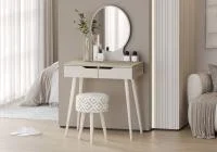 Трюмо 4-25915 дуб крафт серый/кашемир серый