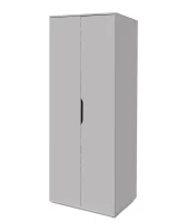 Шкаф для одежды Лидер-7 серый
