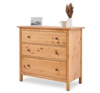 Комод 3 ящика Кымор светло-коричневый