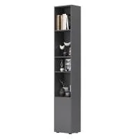 Шкаф торцевой Эйр 16.323 серый графит