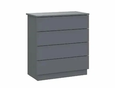 Комод КМ-4 графит серый