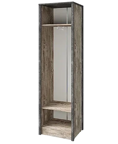 Пенал Амели дуб юкон/бетон темный