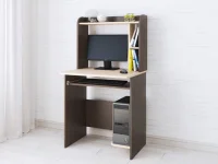 Стол компьютерный Грета-1 венге/дуб молочный